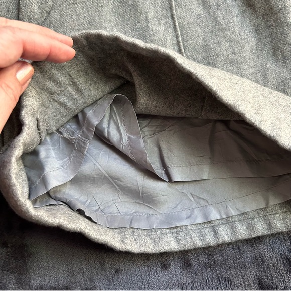 COPY - Anthropologie Hei Hei gray wool poly blend military style shorts Sz 12 E… - Picture 4 of 13